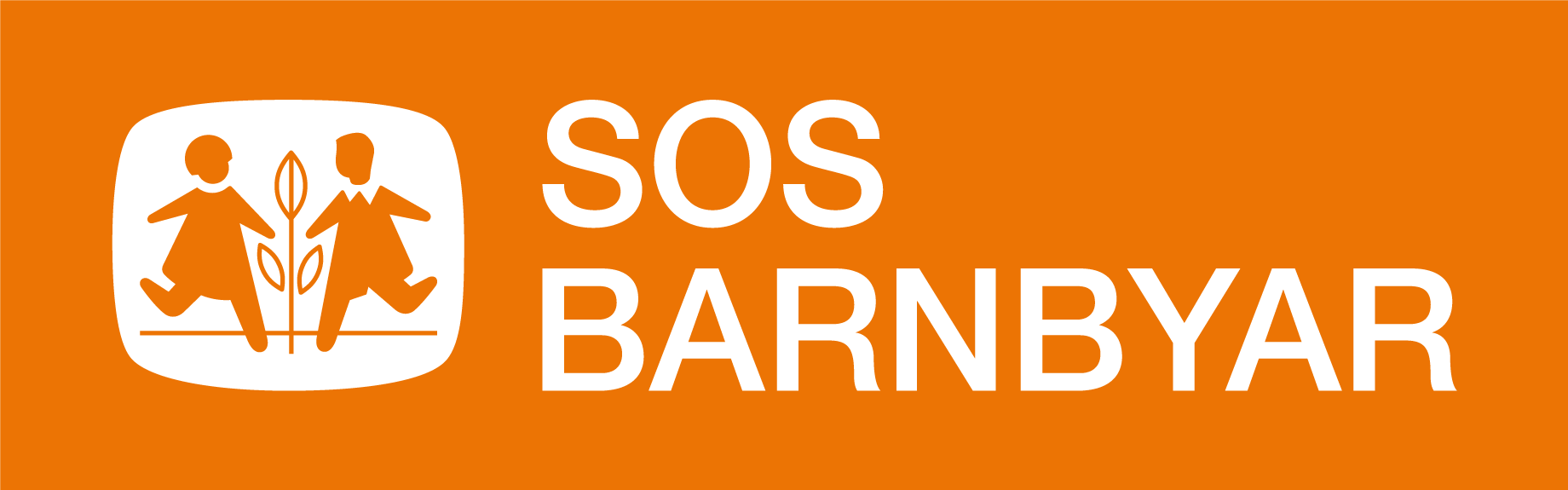SOS Barnbyar Logo Orange