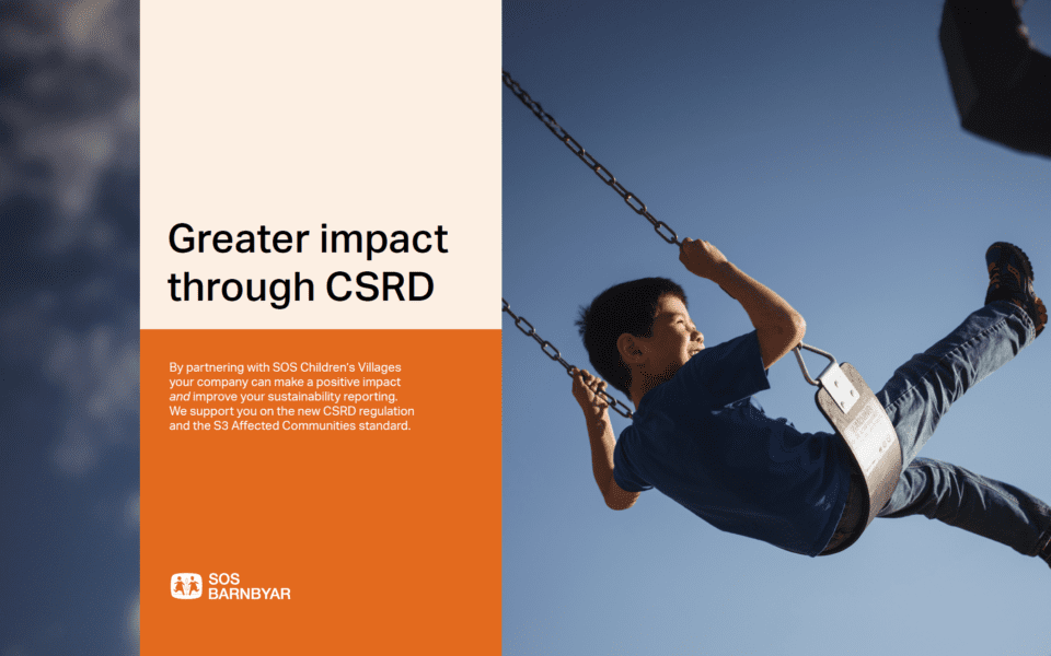 Omslag till guiden Greater impact through CSRD.